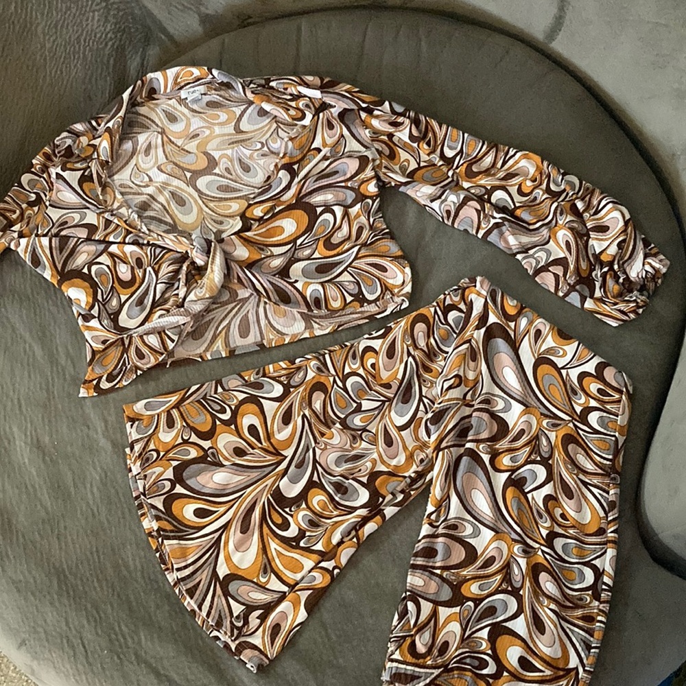 Brown 2 Piece Matching Set